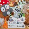 Sewing Kit for Kids - Woodland Animals Kids Sewing Kit - Make Your Own Stuffed Animal Kit - Felt Stitch Art and Craft Toys for Boys and Girls - Childrens DIY Crafting and Sewing